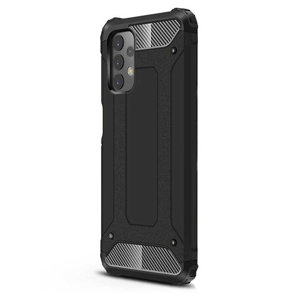 Microsonic Samsung Galaxy A23 Kılıf Rugged Armor Siyah 2