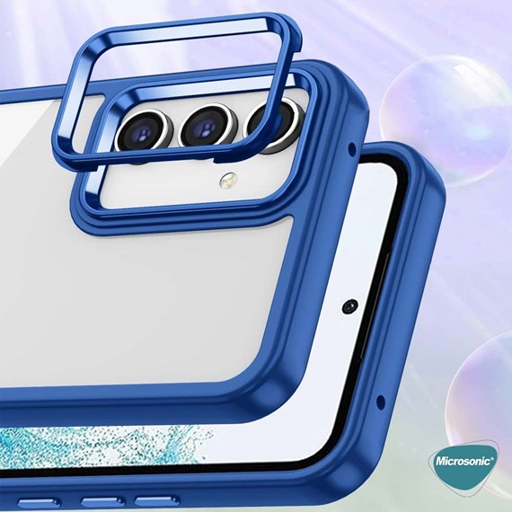 Microsonic Samsung Galaxy A24 Kılıf Bright Planet Kırmızı 4