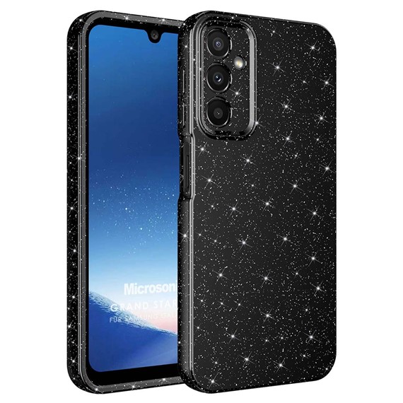 Microsonic Samsung Galaxy A15 Kılıf Grand Stardust Siyah 1