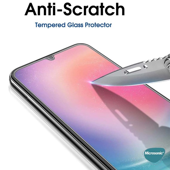 Microsonic Samsung Galaxy A06 Tempered Glass Cam Ekran Koruyucu 4