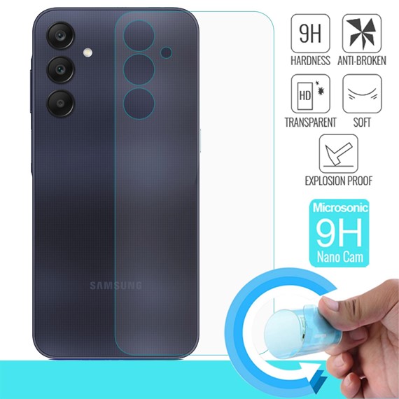 Microsonic Samsung Galaxy A25 Arka Nano Cam Ekran Koruyucu 2