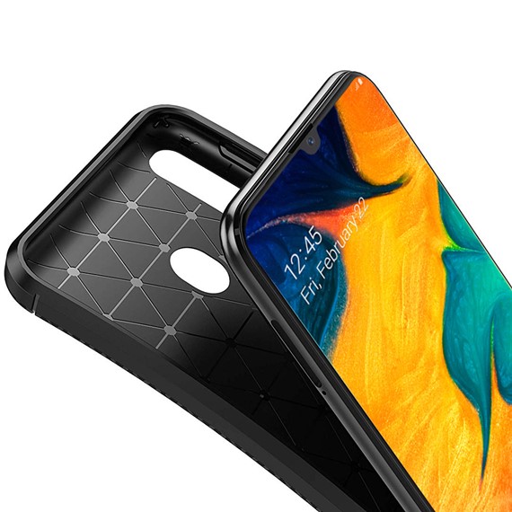 Microsonic Samsung Galaxy A30 Kılıf Legion Series Kahverengi 4