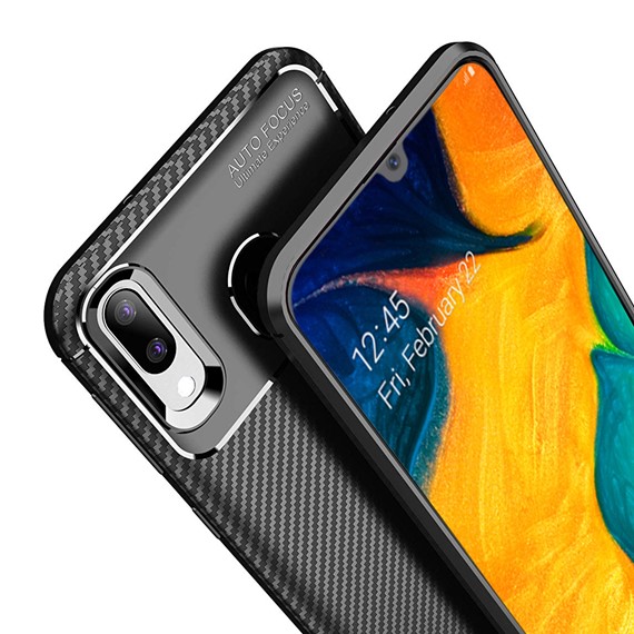 Microsonic Samsung Galaxy A30 Kılıf Legion Series Siyah 5