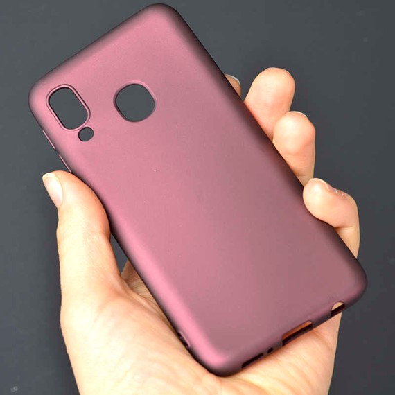 Microsonic Matte Silicone Samsung Galaxy A30 Kılıf Mavi 4