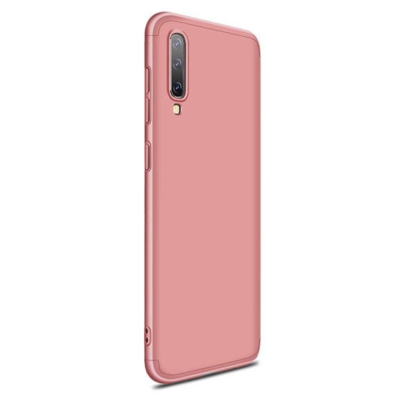 Microsonic Samsung Galaxy A30S Kılıf Double Dip 360 Protective Rose Gold 2