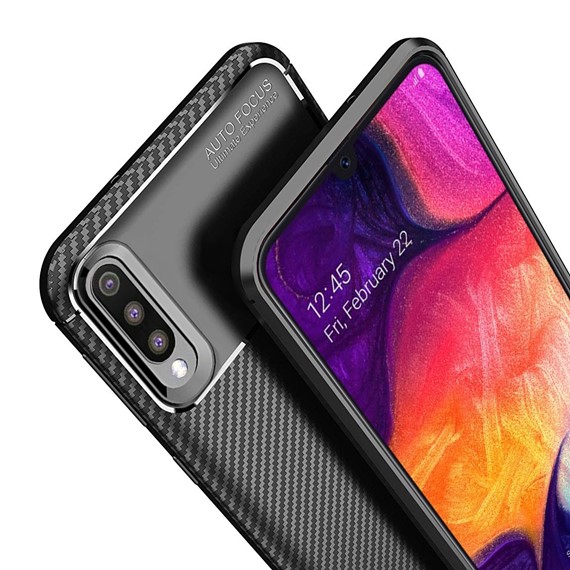 Microsonic Samsung Galaxy A30s Kılıf Legion Series Kahverengi 5