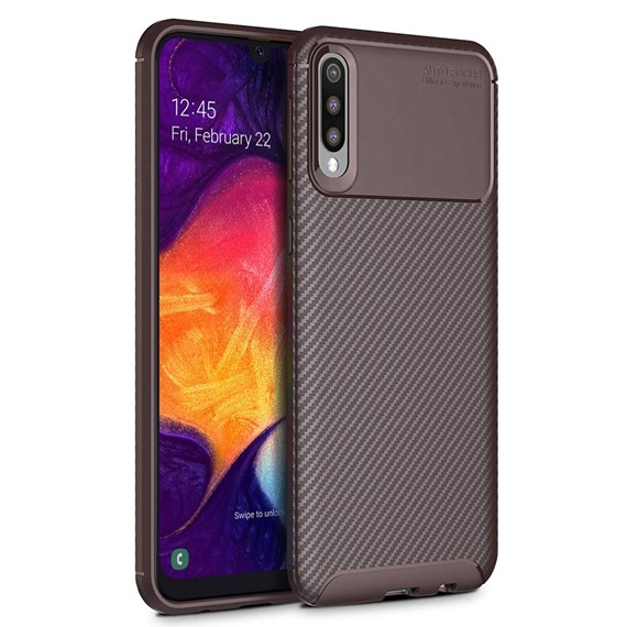 Microsonic Samsung Galaxy A30s Kılıf Legion Series Kahverengi 1