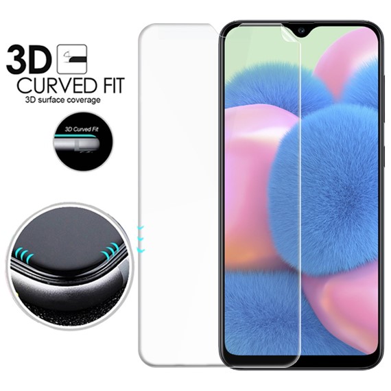 Microsonic Samsung Galaxy A30s Ön Arka Kavisler Dahil Tam Ekran Kaplayıcı Film 3