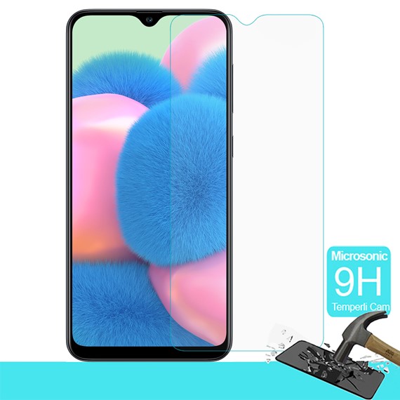 Microsonic Samsung Galaxy A30s Temperli Cam Ekran Koruyucu 1