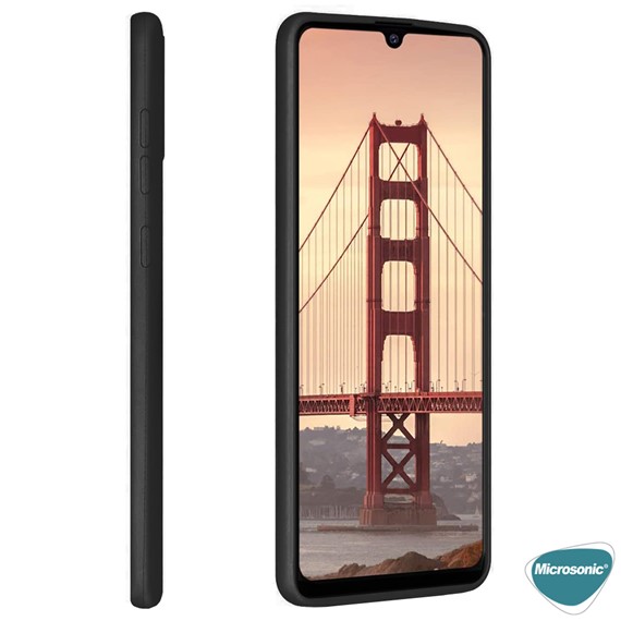 Microsonic Matte Silicone Samsung Galaxy A31 Kılıf Kırmızı 4