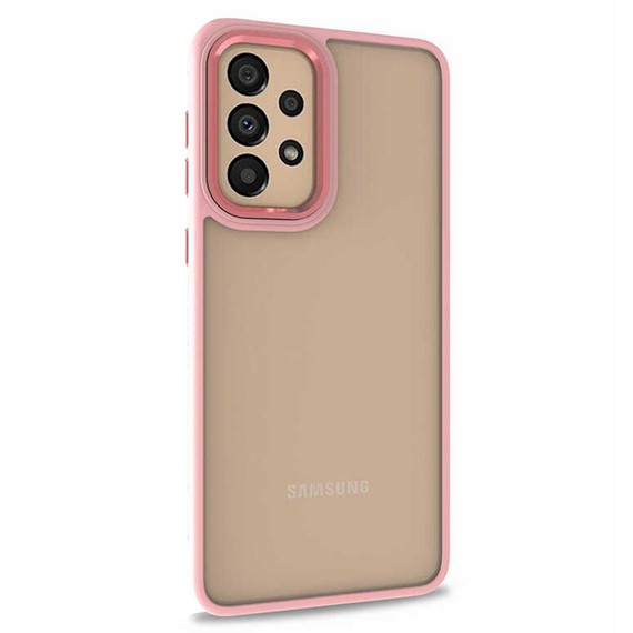 Microsonic Samsung Galaxy A72 Kılıf Bright Planet Rose Gold 2