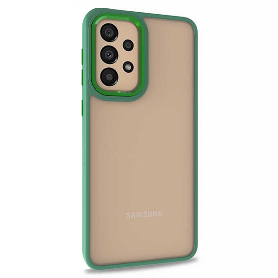 Microsonic Samsung Galaxy A33 5G Kılıf Bright Planet Yeşil 2