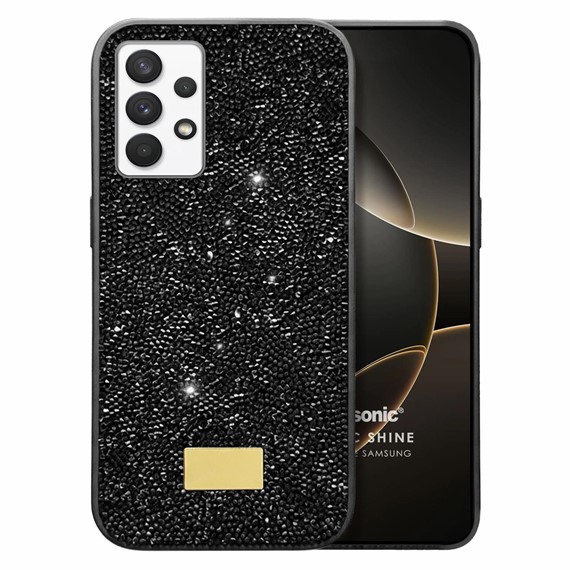 Microsonic Samsung Galaxy A32 4G Kılıf Cosmic Shine Siyah 1