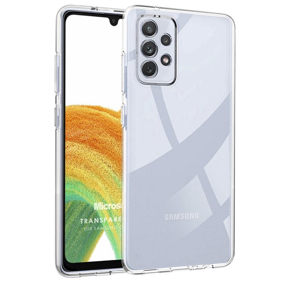 Microsonic Samsung Galaxy A33 5G Kılıf Transparent Soft Şeffaf 1