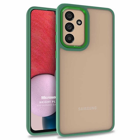 Microsonic Samsung Galaxy A34 Kılıf Bright Planet Yeşil 1