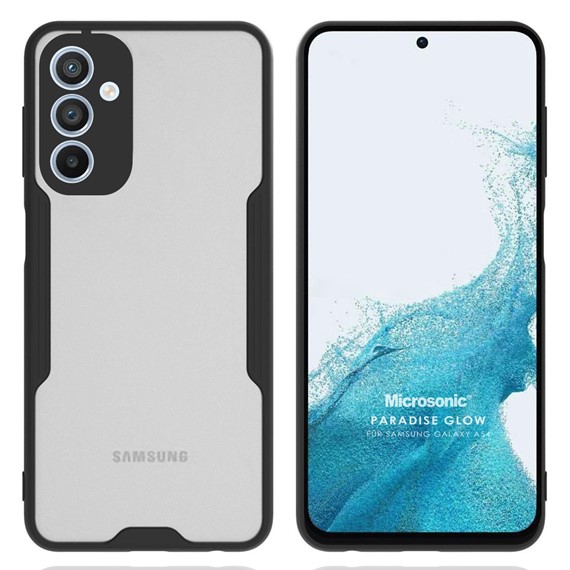 Microsonic Samsung Galaxy A34 Kılıf Paradise Glow Siyah 1