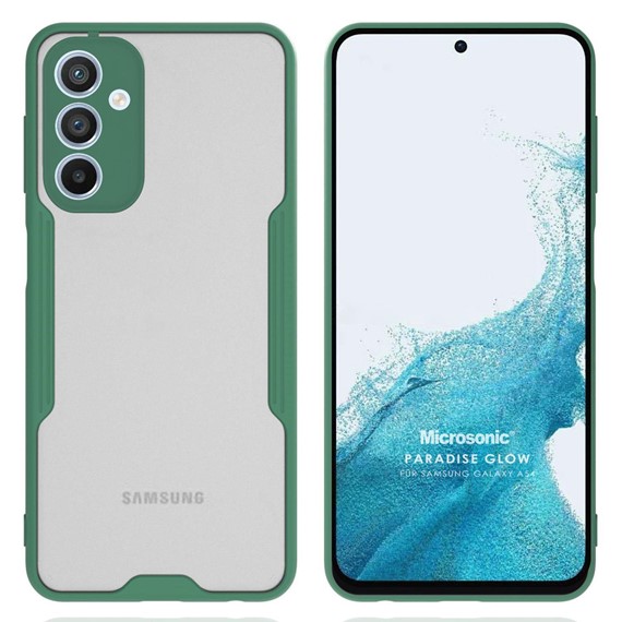 Microsonic Samsung Galaxy A34 Kılıf Paradise Glow Yeşil 1