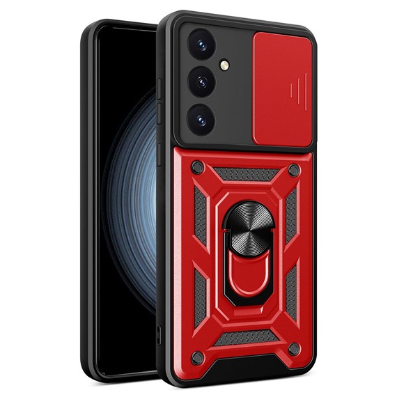 Microsonic Samsung Galaxy M15 Kılıf Impact Resistant Kırmızı 1
