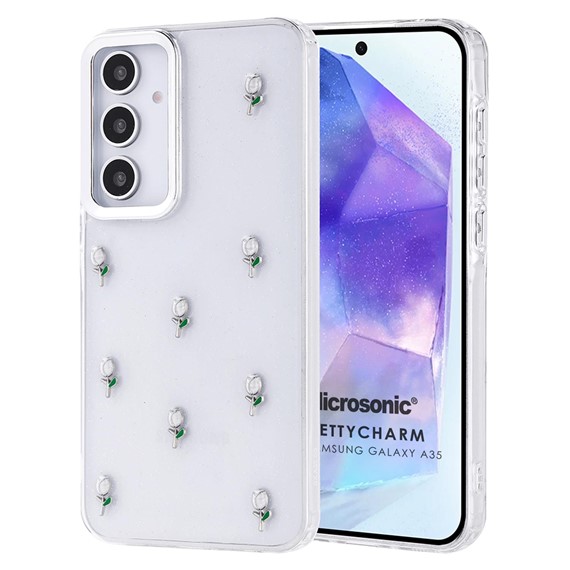 Microsonic Samsung Galaxy A35 Kılıf PrettyCharm Tulip 1