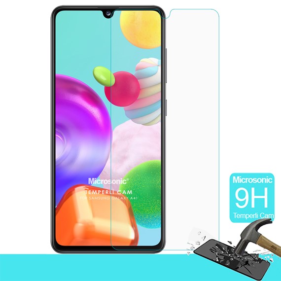 Microsonic Samsung Galaxy A41 Tempered Glass Screen Protector 1
