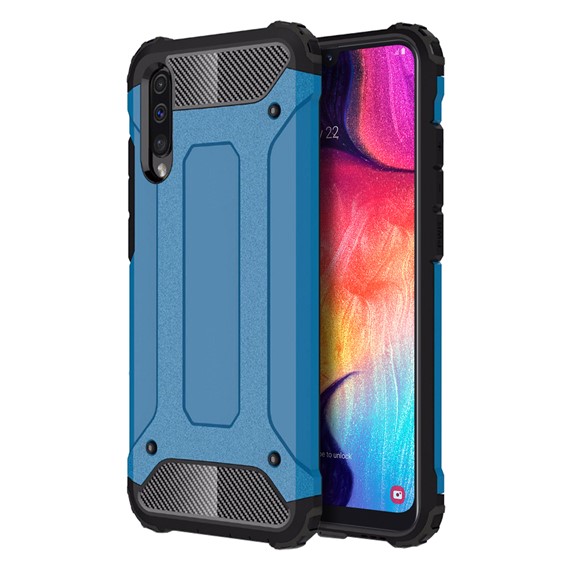 Microsonic Samsung Galaxy A50 Kılıf Rugged Armor Mavi 1