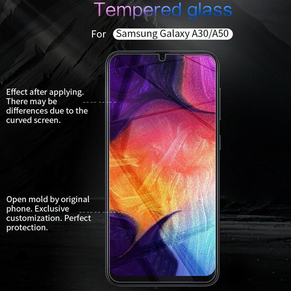 Microsonic Samsung Galaxy A50 Temperli Cam Ekran Koruyucu 4