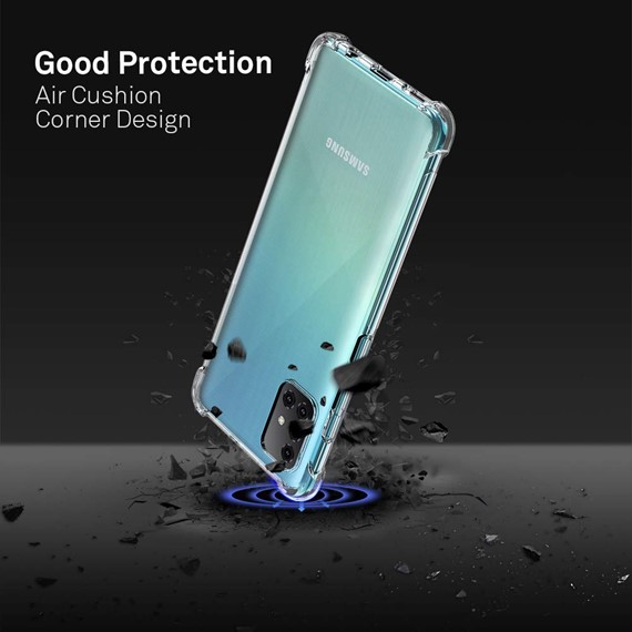 Microsonic Shock Absorbing Kılıf Samsung Galaxy A51 Şeffaf 4