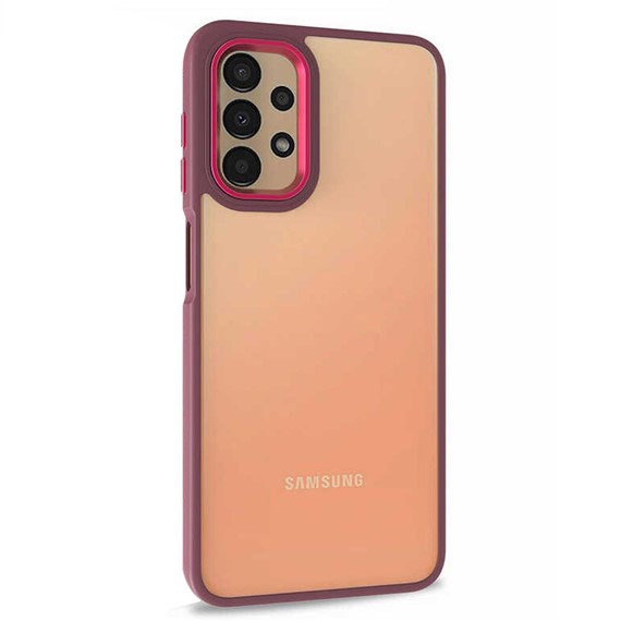Microsonic Samsung Galaxy A52s Kılıf Bright Planet Kırmızı 2