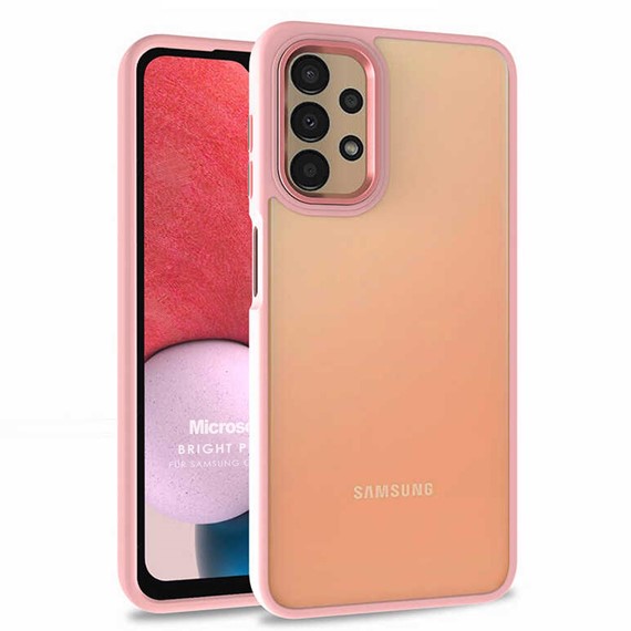 Microsonic Samsung Galaxy A52 Kılıf Bright Planet Rose Gold 1