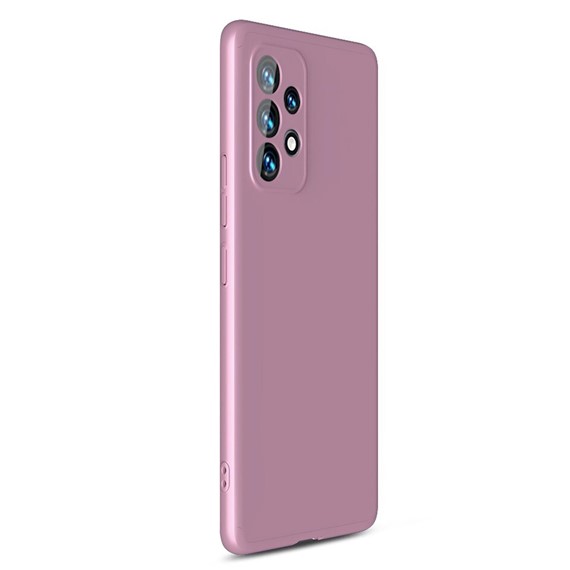 Microsonic Samsung Galaxy A53 5G Kılıf Double Dip 360 Protective Rose Gold 2