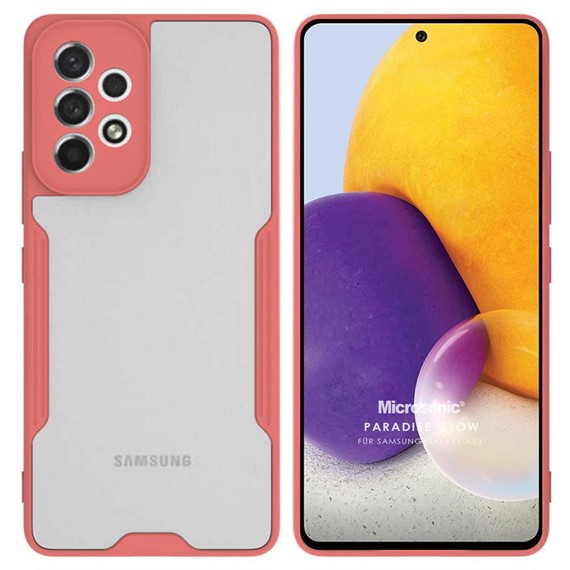 Microsonic Samsung Galaxy A53 5G Kılıf Paradise Glow Pembe 1