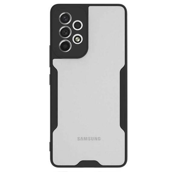Microsonic Samsung Galaxy A73 5G Kılıf Paradise Glow Siyah 2