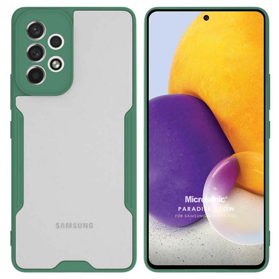 Microsonic Samsung Galaxy A53 5G Kılıf Paradise Glow Yeşil 1