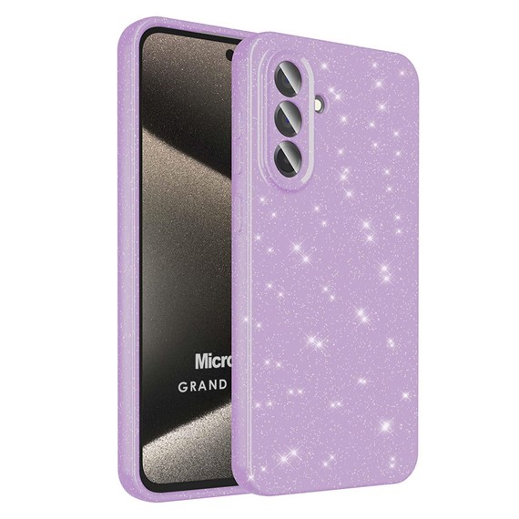 Microsonic Samsung Galaxy A56 Kılıf Grand Stardust Lila 1