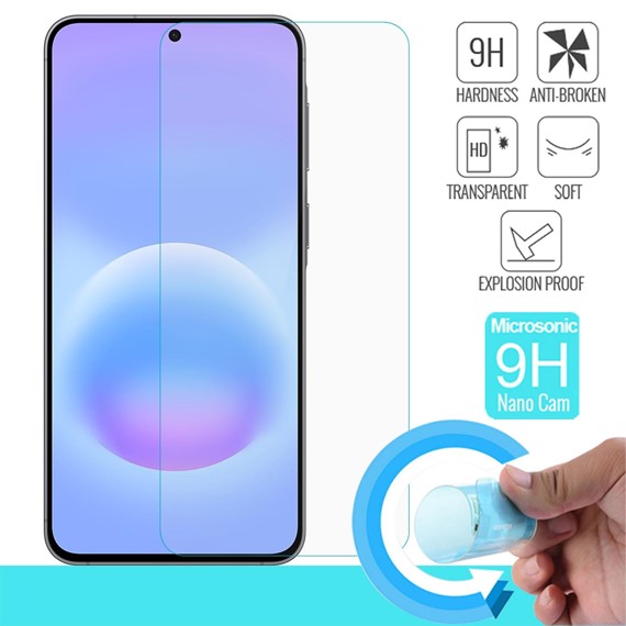 Microsonic Samsung Galaxy A57 Nano Glass Cam Ekran Koruyucu 2