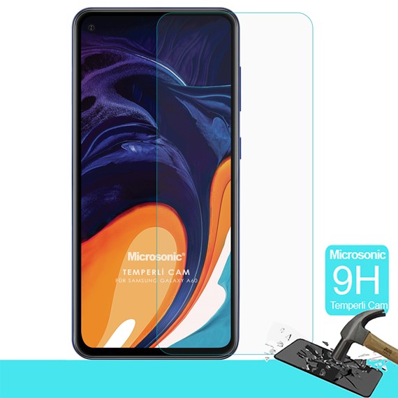 Microsonic Samsung Galaxy A60 Tempered Glass Screen Protector 1