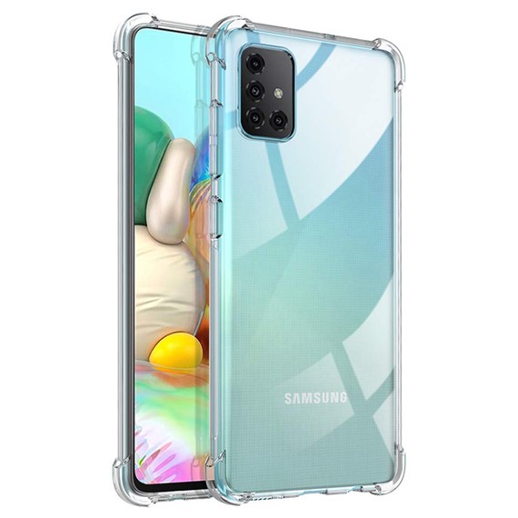 Microsonic Shock Absorbing Kılıf Samsung Galaxy A71 Şeffaf 1