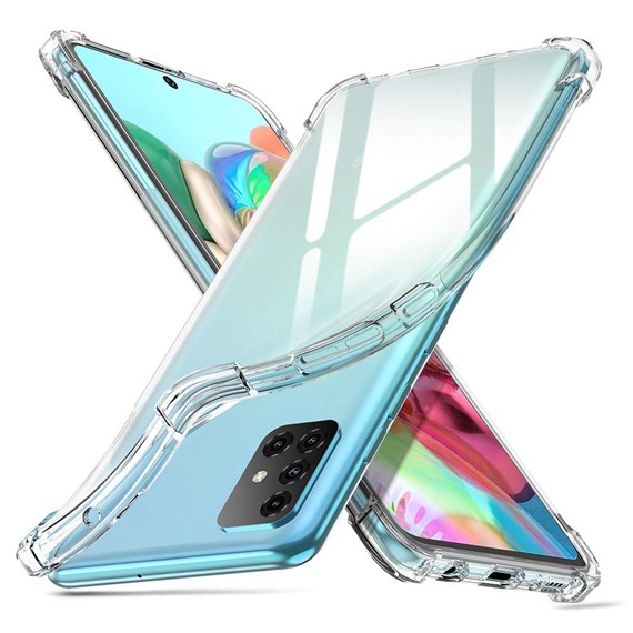 Microsonic Shock Absorbing Kılıf Samsung Galaxy A71 Şeffaf 3