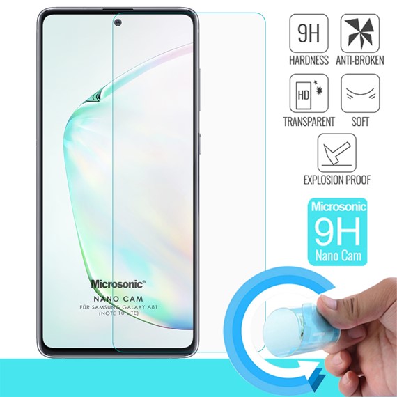 Microsonic Samsung Galaxy A81 Nano Cam Ekran Koruyucu 1