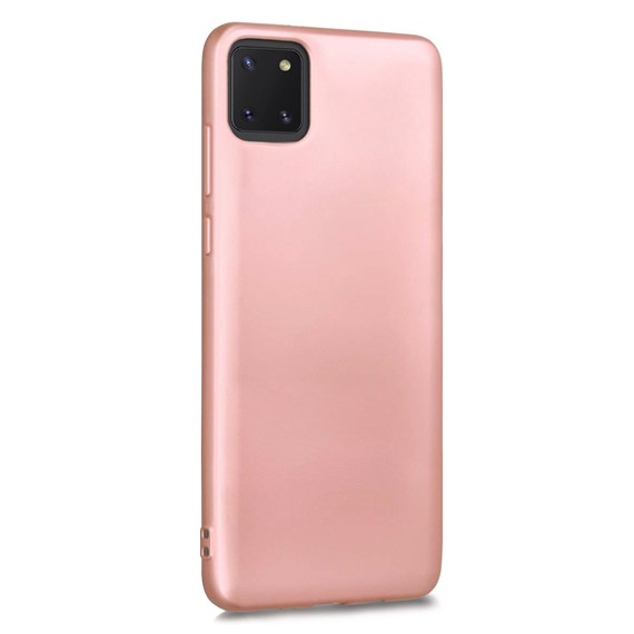 Microsonic Matte Silicone Samsung Galaxy A81 Note 10 Lite Kılıf Rose Gold 2