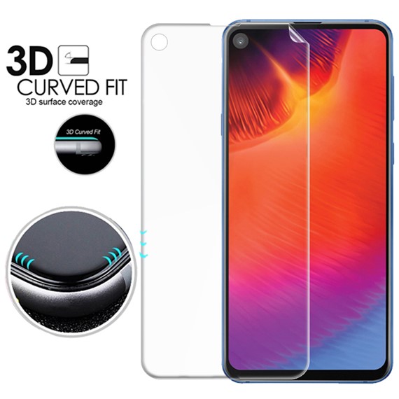 Microsonic Samsung Galaxy A8s Ön Arka Kavisler Dahil Tam Ekran Kaplayıcı Film 3
