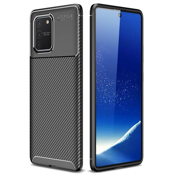 Microsonic Samsung Galaxy A91 S10 Lite Kılıf Legion Series Siyah 1