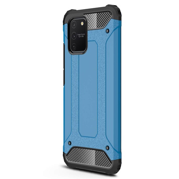 Microsonic Samsung Galaxy A91 S10 Lite Kılıf Rugged Armor Mavi 2