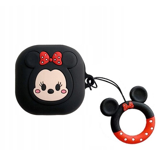 Microsonic Samsung Galaxy Buds Live Kılıf Cartoon Figürlü Silikon Crtn-Fgr-Mne-Mse 1