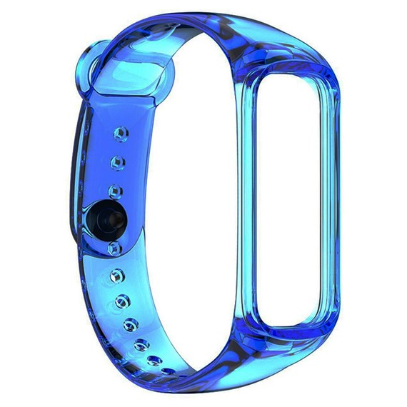 Microsonic Samsung Galaxy Fit 2 R220 Kordon Transparent Clear Band Mavi 1