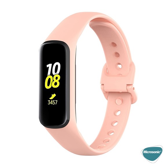 Microsonic Samsung Galaxy Fit e R375 Silikon Kordon Rose Gold 2