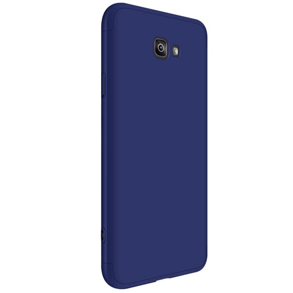 Microsonic Samsung Galaxy J7 Prime 2 Kılıf Double Dip 360 Protective Lacivert 2