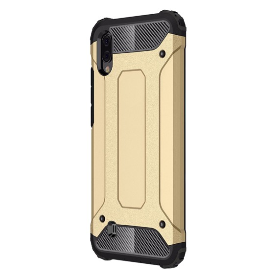 Microsonic Samsung Galaxy M10 Kılıf Rugged Armor Gold 2