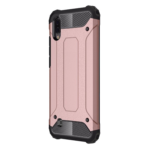 Microsonic Samsung Galaxy M10 Kılıf Rugged Armor Rose Gold 2