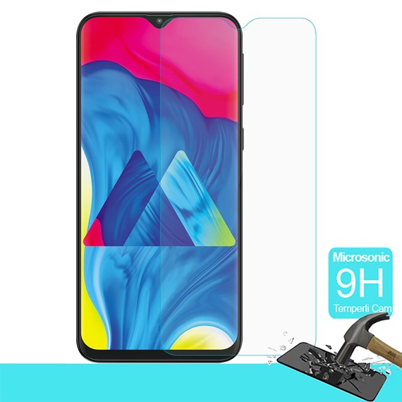 Microsonic Samsung Galaxy M10 Temperli Cam Ekran Koruyucu 1